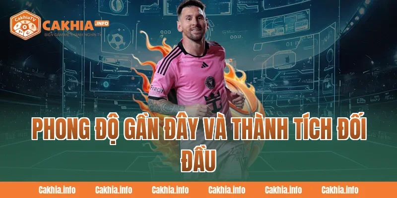 Phong Độ Gần Đây và Thành Tích Đối Đầu